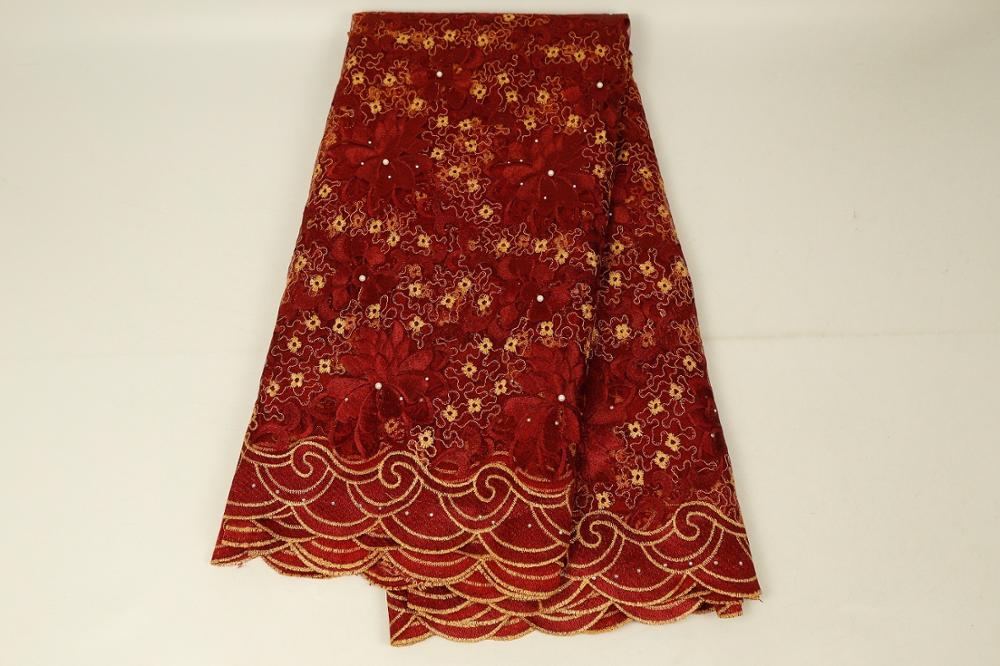 Afrikaanse Kant Stof Kant Afrikaanse Guipure Koord Kant Borduurwerk Nigeriaanse Bruiloft Kant Stof