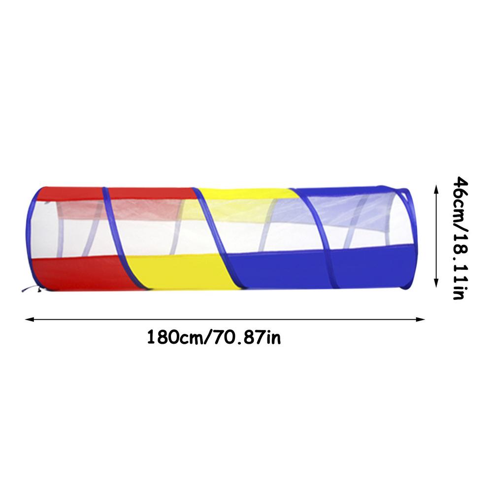 Kid Kruipen Tunnel Indoor Speelhuis Outdoor Fun En Handig Inklapbare Tent Spel Kanaal Tent Pijp Multi-color Kanaal