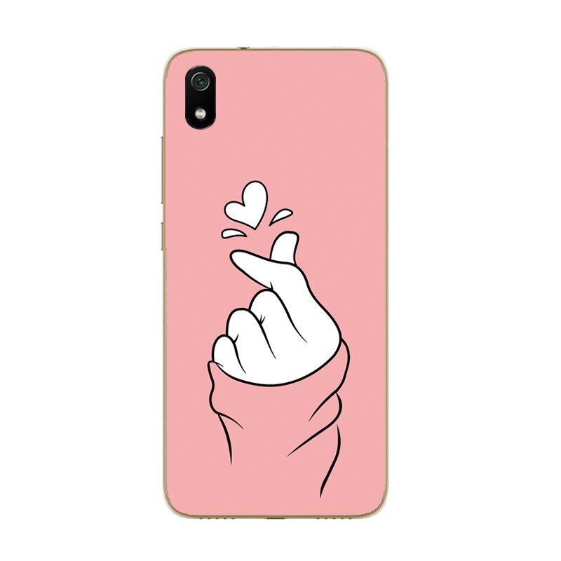 Per Redmi 7A custodia Cover custodia morbida in Silicone per Xiaomi Redmi7A custodia morbida in TPU per Xiaomi Redmi 7A Coque Fundas