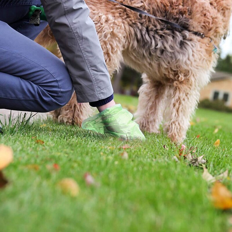 Compostable Dog Poop Bags Cornstarch Earth Friendly Protection Biodegradable Cat Waste Bags Garbage Bag