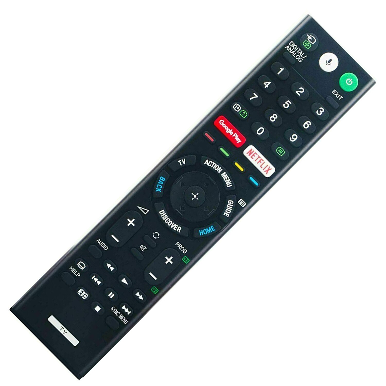 VOICE REMOTE CONTROL FOR SONY TV KD-65XF8596, KD-65XF8796, KD-70XF8305, KD-75XF8596, KD-75XF9005, KD-75XG8096