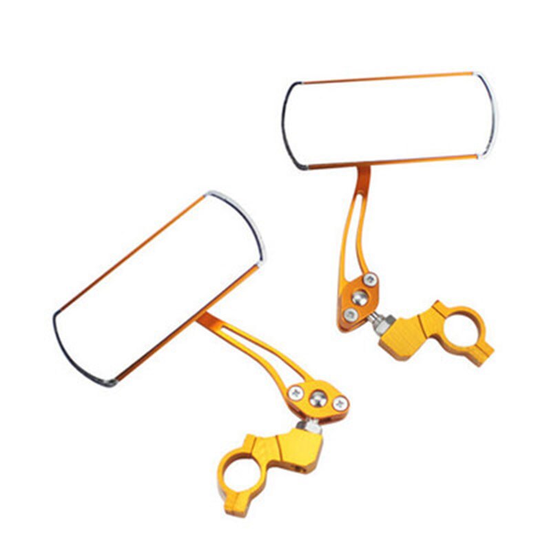 1 par sykkelspeil universalt justerbart bakspeil terrengsykkel sykkelstyre speil sykkeltilbehør