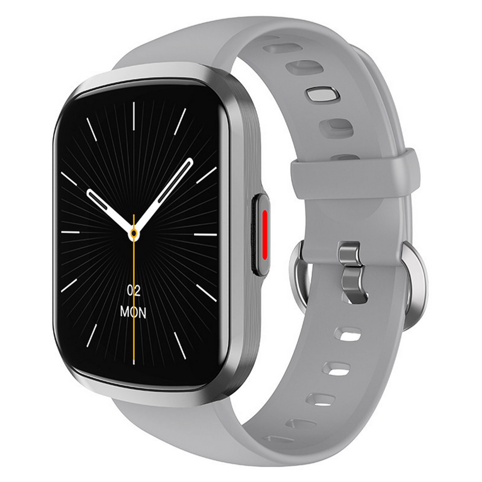 1.57Inch Slimme Horloge Mannen/Vrouwen HW13 Smart Horloge Vrouwen Hart-Rate Monitor Full Screen-Touch Fitness band Bluetooth Smartwatch: Grey