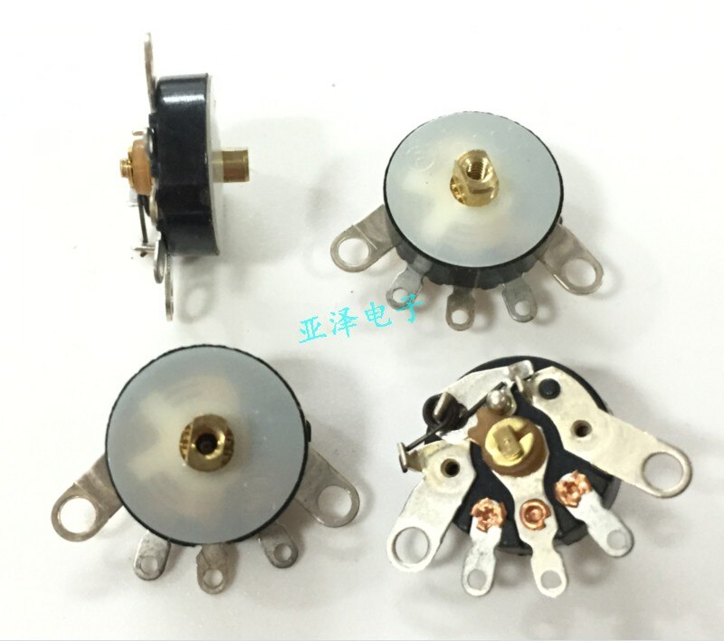 Taiwan f puyao 12 draaipotentiometer met schakelaar  b100 euro piercing gat voet draaischakelaar potentiometer