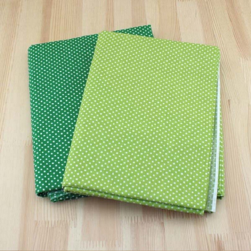 20 Stuks Handgemaakte Patchwork Vlakte Gedrukt Doek Katoen Kleine Water Jade Stip Doek Groep Naaien Fabric100 % Katoen