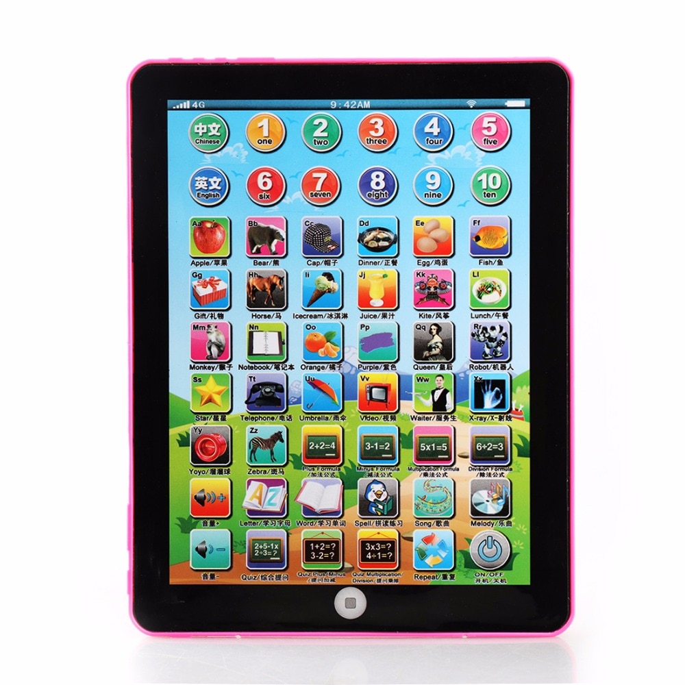 Kind Computer Lernen Maschine 3D Neue Baby Früer Pädagogische Mini freundlicher Lernen Englisch Ausbildung freundlicher Spielzeug P0