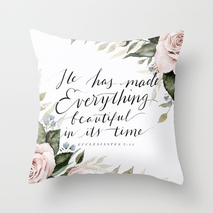 Bloemen planten serie decoratieve kussenhoes kussen kussensloop polyester 45*45 sierkussen woondecoratie kussensloop: Drd 93-4