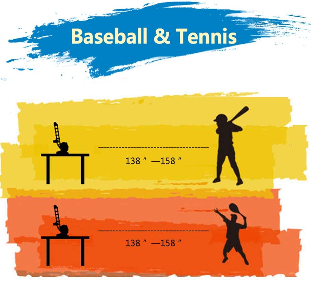 IPlay, iLearn 2 in 1 Da baseball & tennis lancio Macchina, Telecomando pipistrello tutto'aperto Giochi di sport, regali per 5, 6, 7 Anni di Età bambino