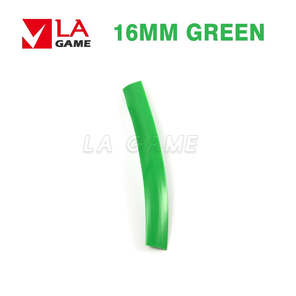 32.8ft/10M Lengte 16Mm/19Mm Breedte Plastic T-Moulding T Moulding Voor Arcade Machine kast Mame Jamma Project Arcade: 16mm green 10m