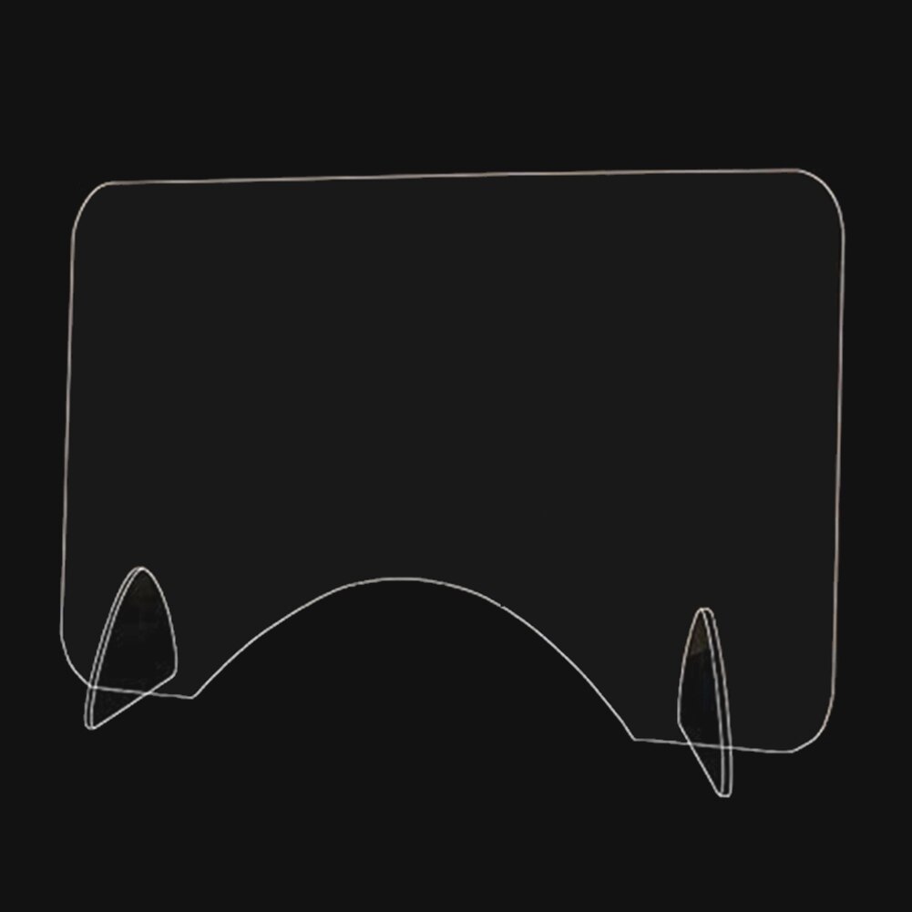 Reception Window Shop Counter Sneeze Guard Divider Acrylic Barrier Shield Plate