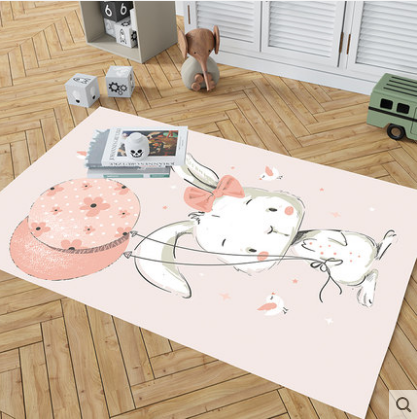 Baby Speelmatten Kinderen Kruipen Tapijt Vloerkleed Baby Beddengoed Konijn Deken Katoen Gamepad Kinderen Kamer Decoratie: 12