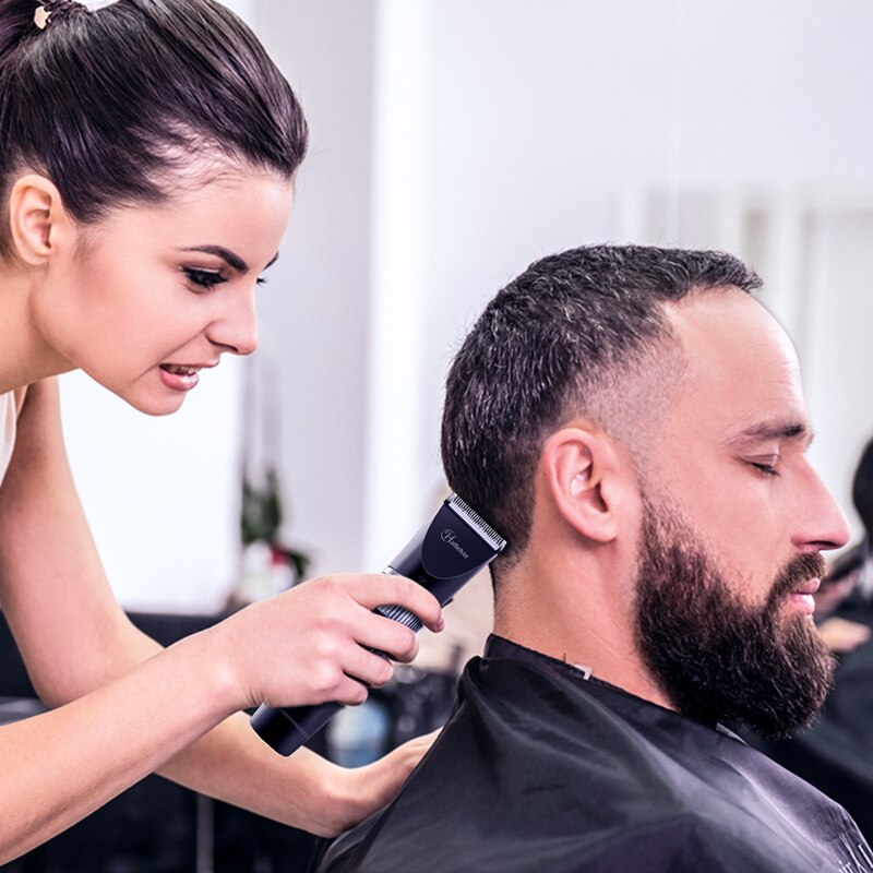 Hatteker Cordless Hair Trimmer Pro Hair Clippers Beard Trimmer for Men Haircut Kit Cordless USB Rechargeable Waterproof