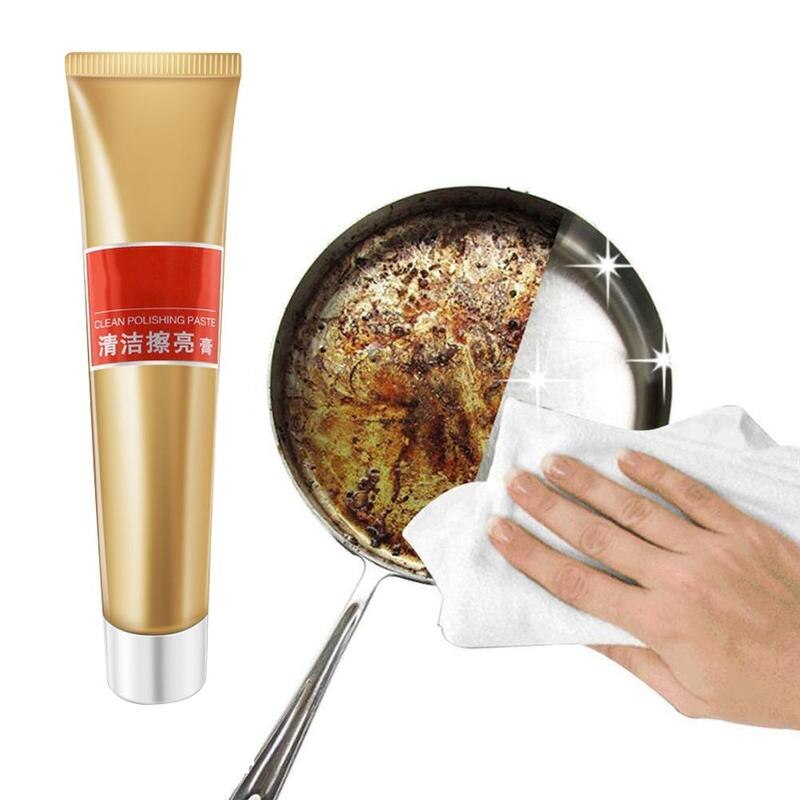 Pâte à polir multifonction en acier, antirouille, métal, fournitures de cuisine