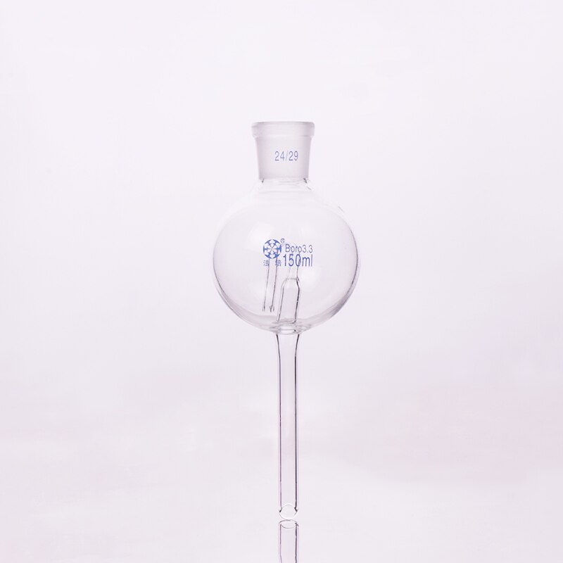 Gas saturation funnel,Capacity 150ml,Joint 24/29,Round Gai funnel,Liquid sealing funnel,Safety funnel