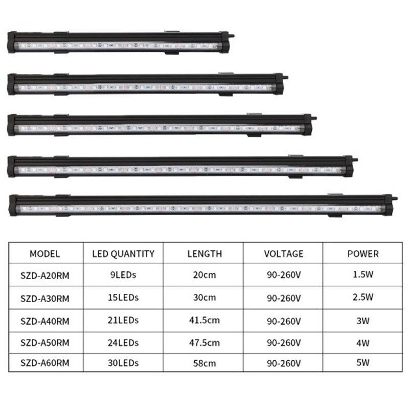 110-240V fish tank LED bubble lamp remote control color changing colorful aquarium bubble lamp LED diving lamp gas stone lamp