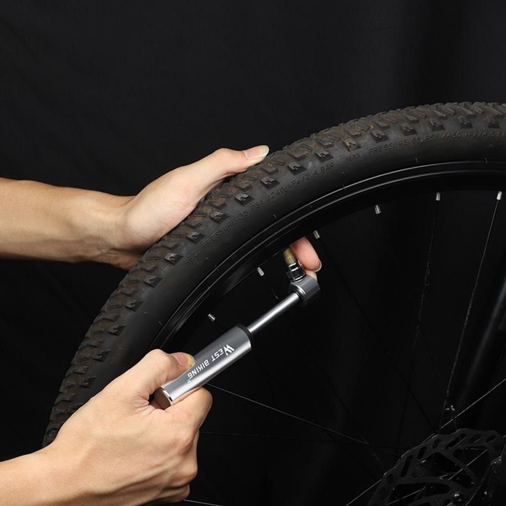 Mini Fahrrad Pumpe Radfahren Hand Luftpumpe für Fahrrad Reifen Inflator Bicicleta für AV/FV MTB Berg Fahrrad Fahrrad pumpe