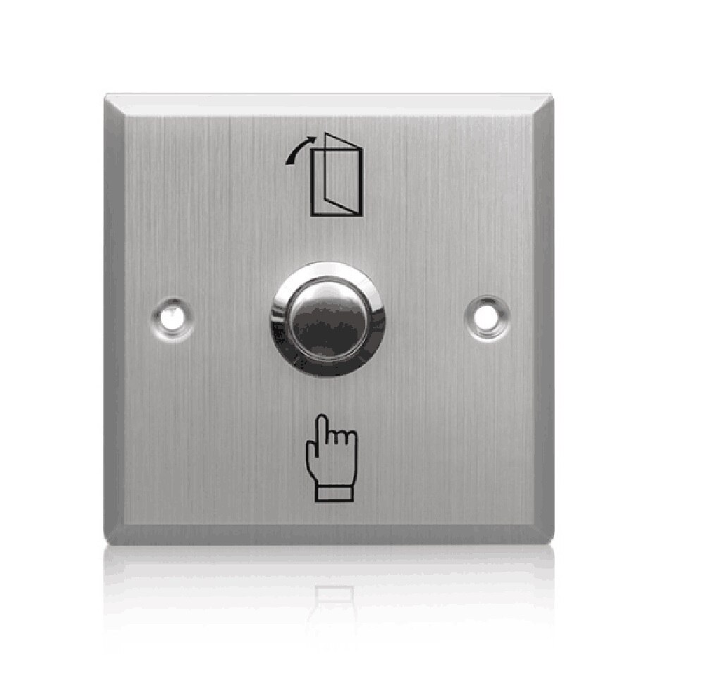 door release stainless steel door exit button for access control system