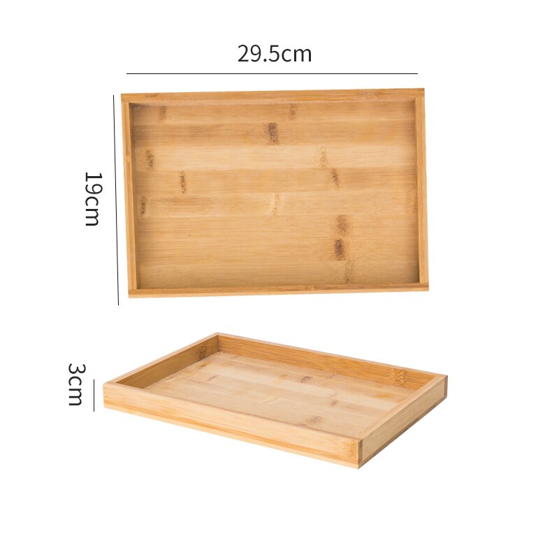 Plaat Keramiek Combinatie Fruit Sala Snack Snoep Schotel Houten Serveerschaal Huishouden