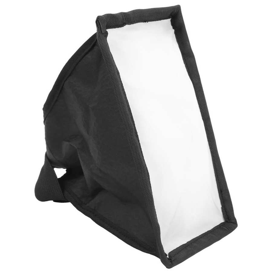 Softbox dobrável portátil pequeno da luz do flash da parte superior 8x15cm da câmera de náilon