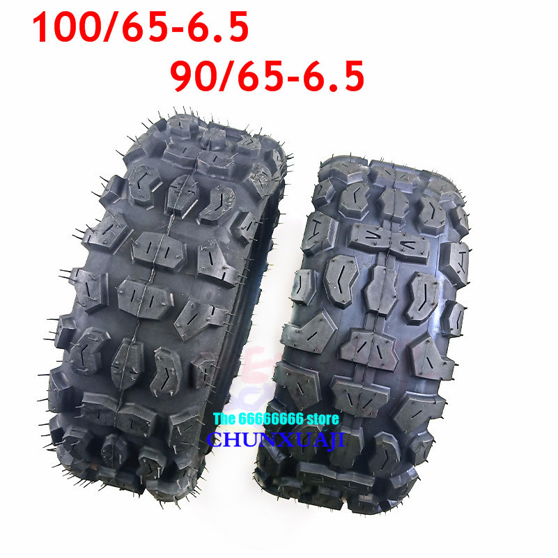 Neumático de rueda de vacío para patinete eléctrico, 11 pulgadas, 90/65-6,5, 100/65-6,5, sin tubo, para Dualtron, Widen, todoterreno
