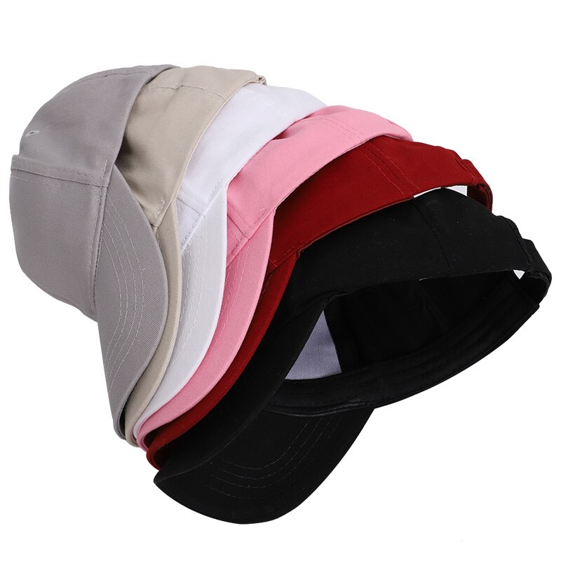 chaotisch Brötchen kappe Rodeo kappe Neue Damen Einfarbig Baseball Kappe Frauen lässig Hütte Einstellbar Baumwolle draussen Sport Knochen