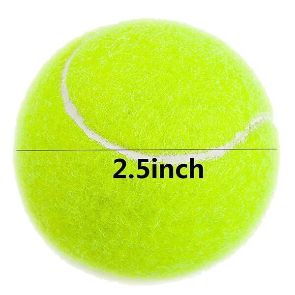 Pelotas de tenis de alta elasticidad, 12 piezas, 1,3 metros
