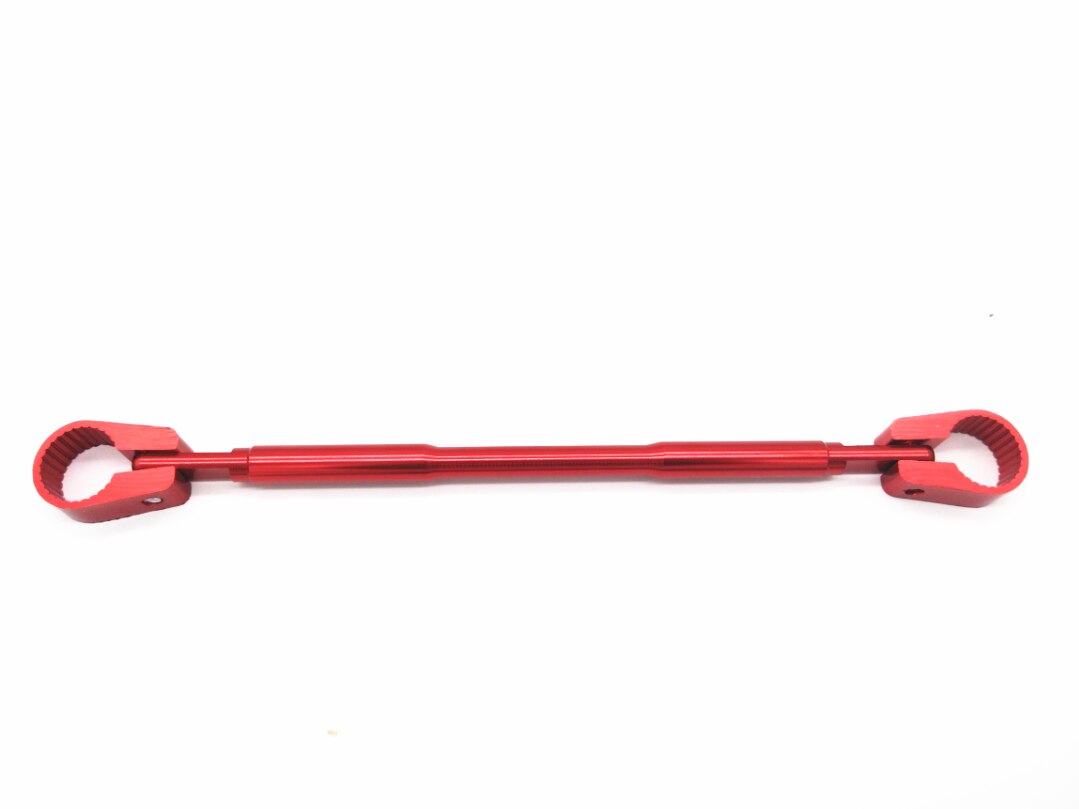 Barra de manillar de motocicleta, barra de refuerzo, barra transversal para HONDA CBF600 SA CBR600F hoRnet 250 cb400 CB599 CB600 HORNET: Red