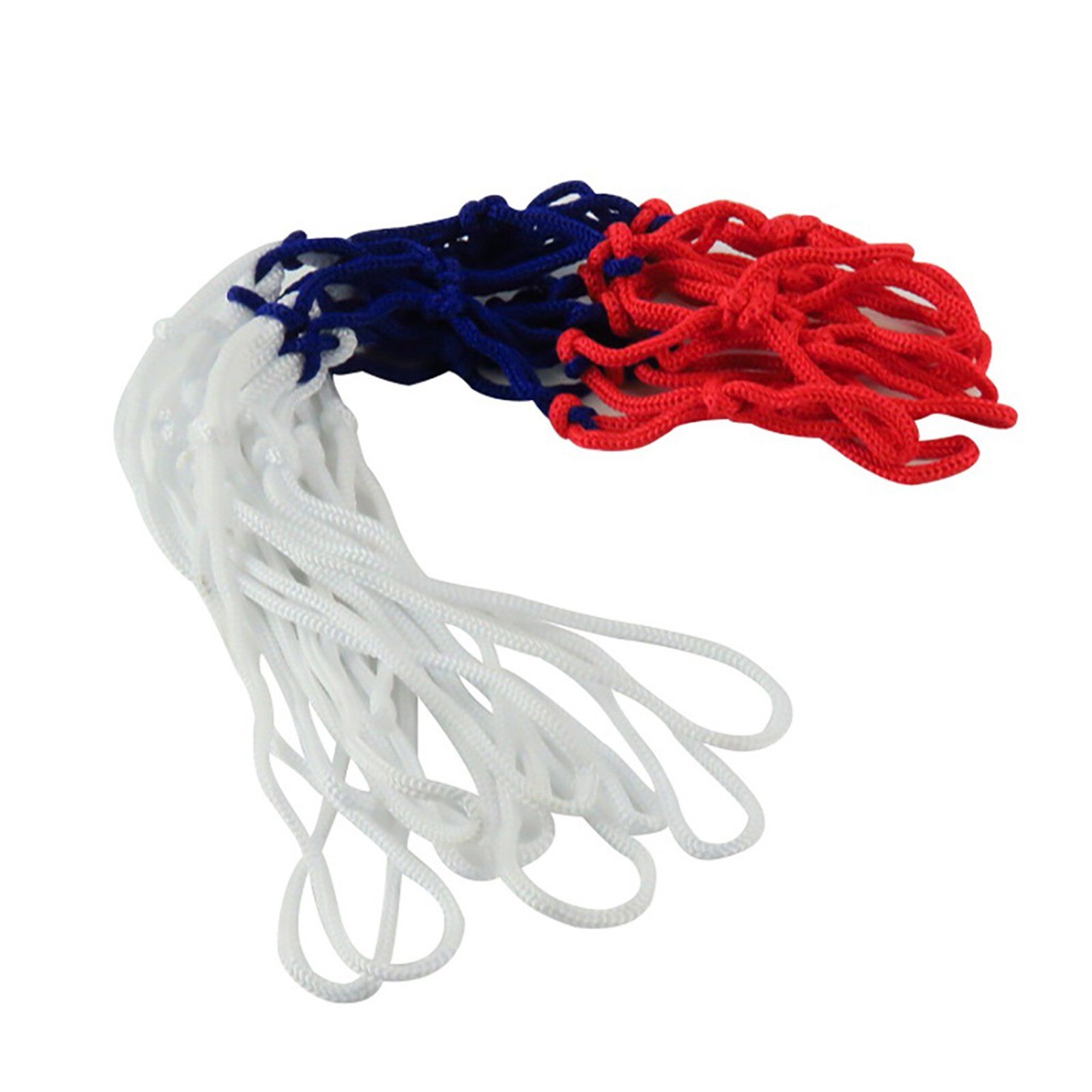 Standard Nylon Basketball Hoop Net Sports Thread Basketball Rim Mesh Net 12 Loop Garden Netting