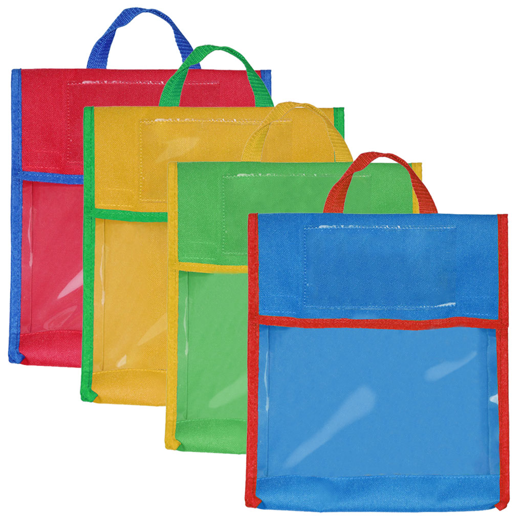 Aufbewahrungstasche für kinderbücher, große tragetasche aus Polyester, tragbar, für jungen und mädchen