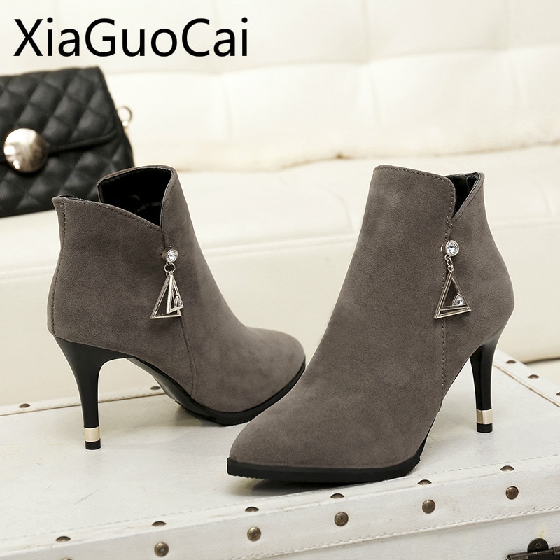 Flach Frauen Martin Stiefel Neue Frühjahr und – Grandado