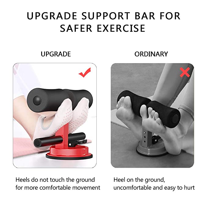 Sit-up bar buikspiertraining fitness sit-up assistent hulpmiddel thuisgym stretchapparatuur zelf-aanzuigend sit-up apparaat
