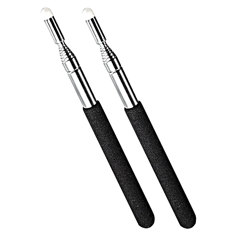 Telescopic Teachers Pointer Teaching Pointer Hand Pointer Classroom Whiteboard Pointer Handheld Presenter: Black