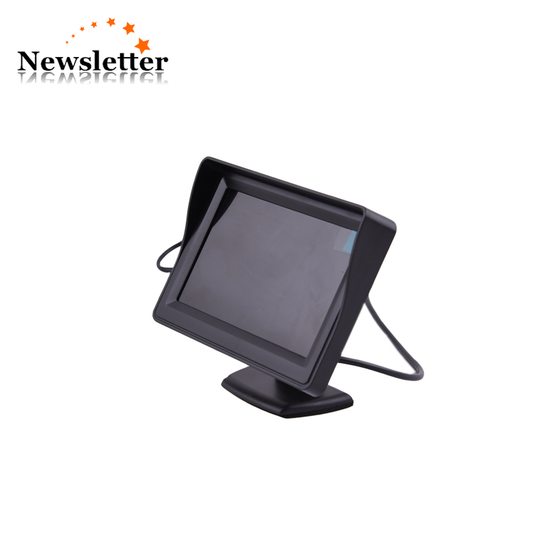 4.3 inch TFT LCD Display Reverse Camera Parkeersysteem Auto LCD Monitor