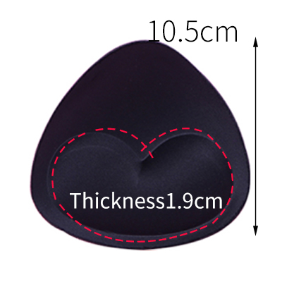 1 paar Schwamm Einsätze In Bh Gepolsterte für Badeanzug Brust Push-Up Füllen Büstenhalter Brust Patch Pads Frauen Dessous Zubehör: Armee Grün