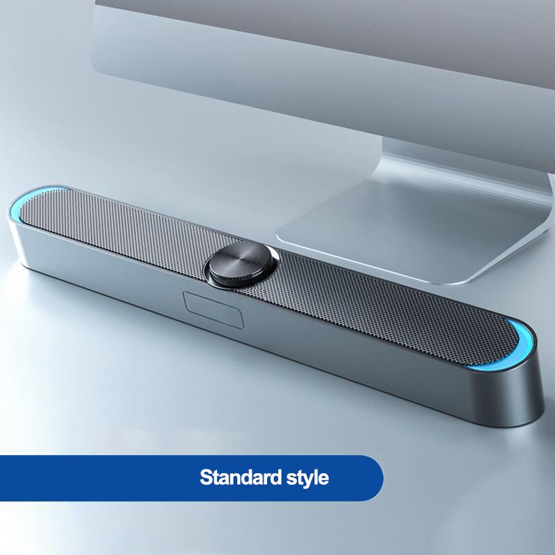 Bluetooth USB Wired Computer Speaker Bar Stereo Subwoofer Bass speaker Surround Sound Box for PC Laptop phone Tablet with Mic: SADA-V198-B