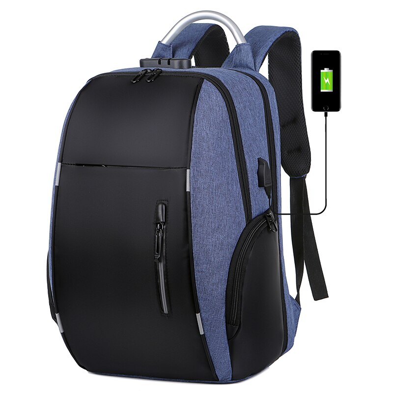 Mochilas de viaje grandes antirrobo para hombre, morrales de negocios de 22L, 15,6 pulgadas, para ordenador portátil, más bolsas de almacenamiento