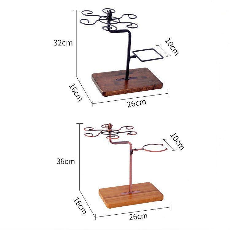 Creatieve Metalen Wijnrek Opknoping Wijnglas Houder Bar Stand Beugel Display Stand Beugel Decor