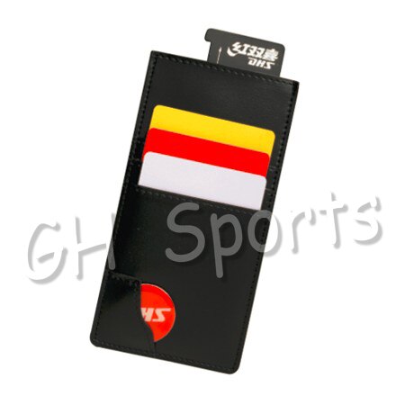 Dhs original domare verktyg kit väska set för officiellt bordtennis spel ping pong tillbehör tenis de mesa