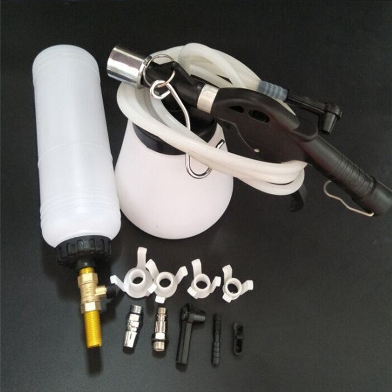 Kit de purgeur d'embrayage de frein à vide pneumatique 0.7 litres & 0.8L maître-cylindre outil de purge de liquide de pression d'air pour voitures