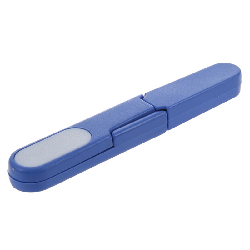 Lame en métal poignée en plastique aiguille croisée/ligne de pêche ciseaux/Cutter avec capuchon