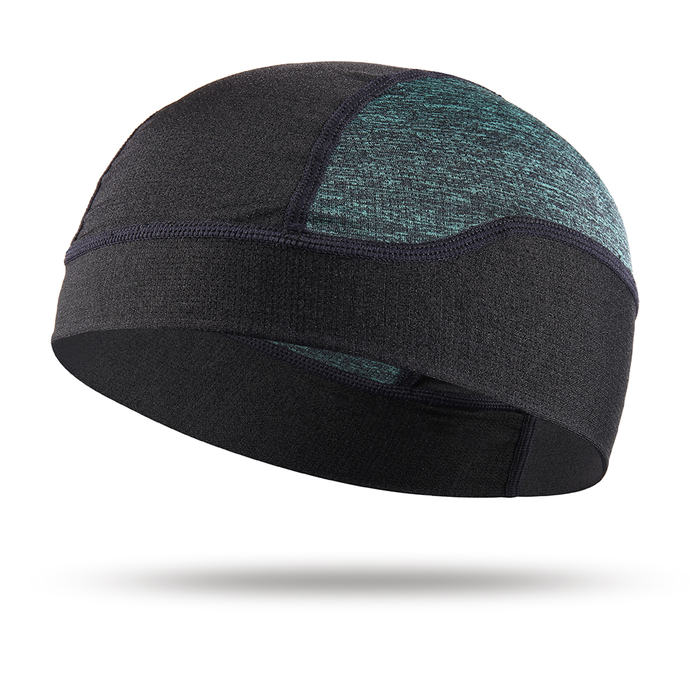 Bonnets de sport respirants d&#39;été, doublure de casque, Bonnet d&#39;extérieur, maille fine, extensible, chapeau de soleil à séchage rapide pour casquette hommes et femmes: Dark Green