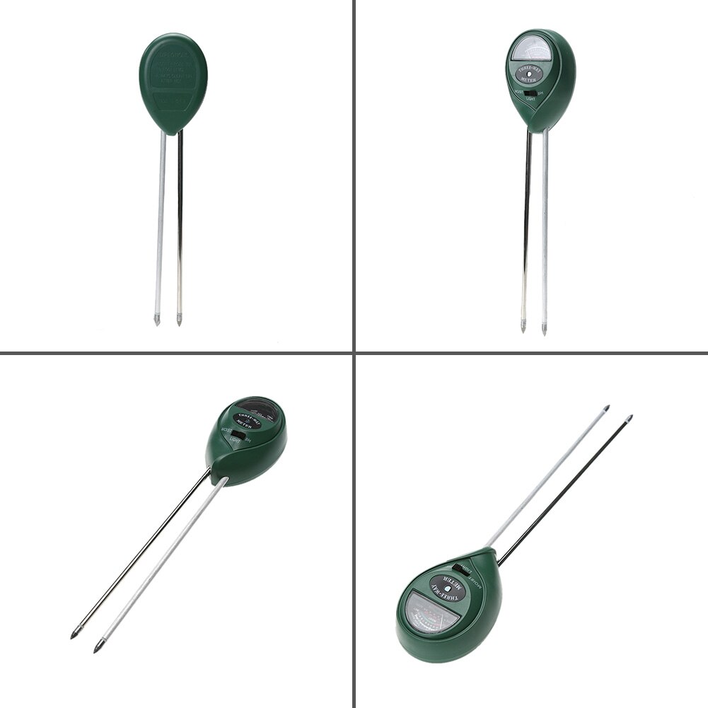 Soil Moisture Humidity PH Meter Gardening Farming Plants Flowers Acidity Hygrothermograph PH Tester Soil PH Tester Light Meter