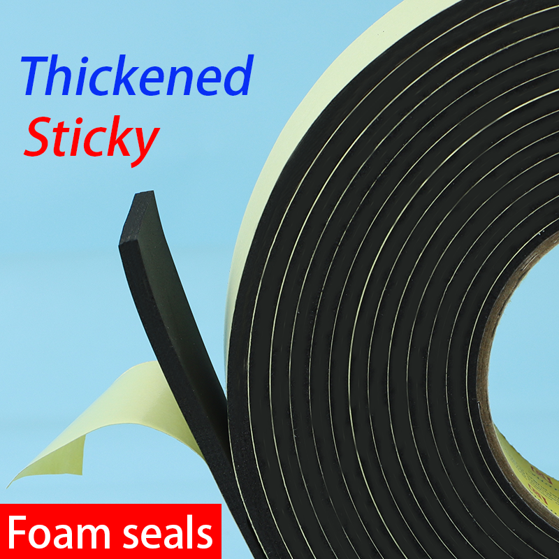 EVA Foam Adhesive Tape Moisture Proof Shockproof Friction Protection Preservative Tape Seal Single Sided Self-adhesive Foam 5M