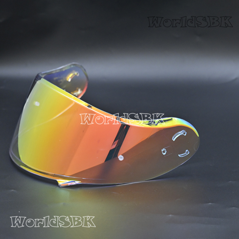 Voor Shoei Neotec 2 Neotec II CNS-3 Helmvizier Zonnekap Uv-beschermingslens: Rood