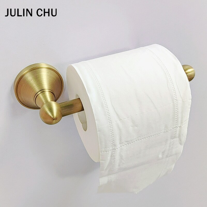 Antieke Wc Rolhouder Brons Badkamer Gouden Wc-papier Handdoek Houders Black Chrome Keuken Tissue Roll Toiletpapier Plank Wit