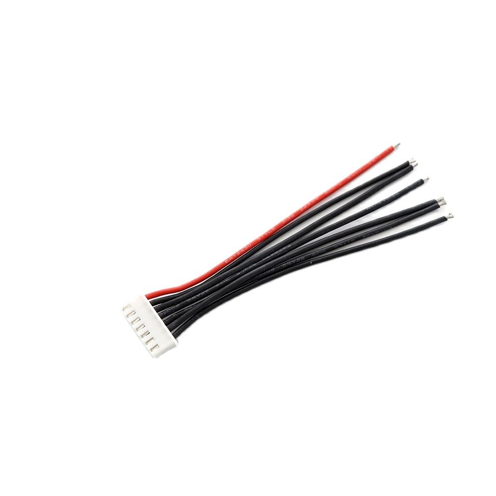 10 sztuk/partia 2s 3s 4s 5s 6s LiPo akumulator balans ładowarka wtyczka linia/przewód/złącze 22AWG 100mm JST-XH2.54 kabel balansujący do zabawek RC