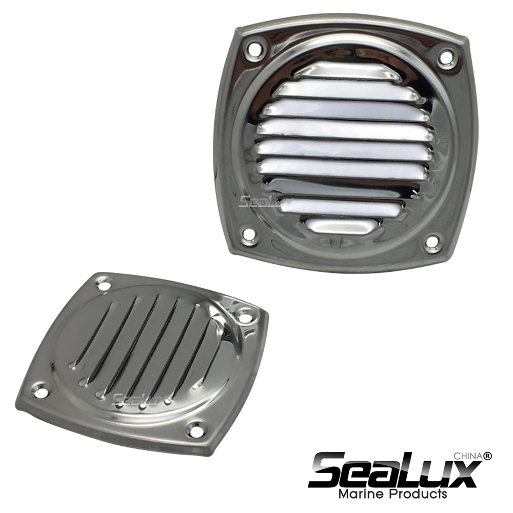 Sealux Marine Stainless Steel 304 Thru vent Stamped vent for Yacht Boat Marine Accessory Hardware