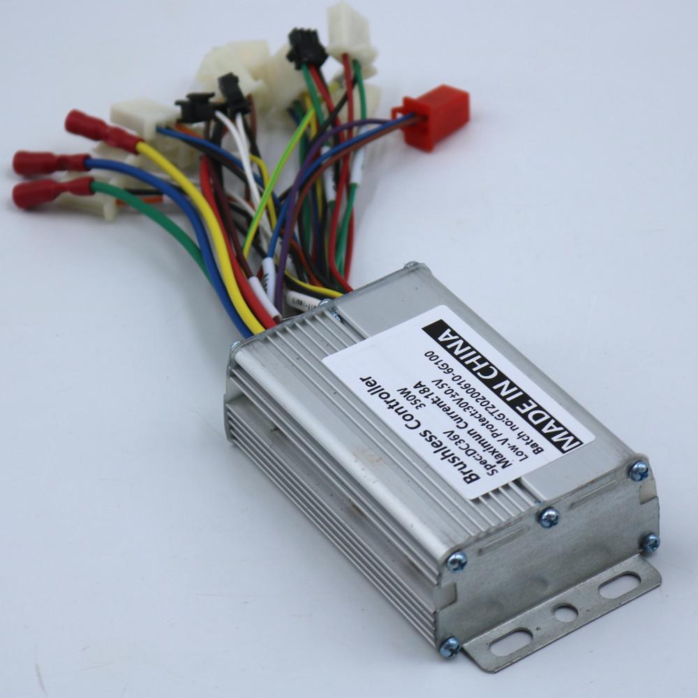 Greentime 36V 350W Bldc Motor Controller E-Bike Borstelloze Speed Driver Dual Mode Sensor/Sensorless Controller