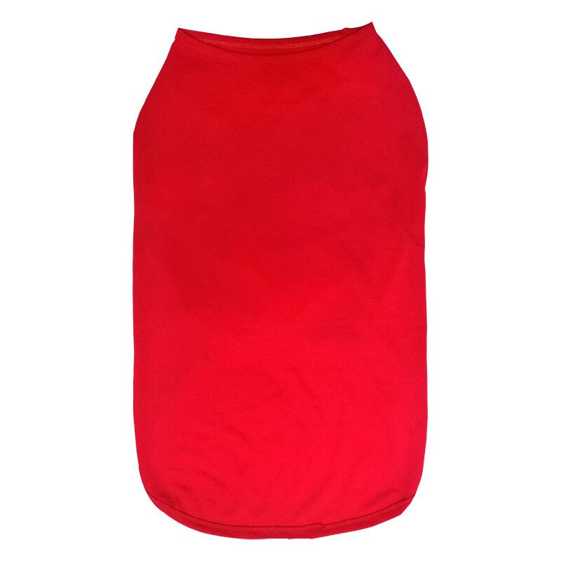 Large Dog Clothes Summer Big Dog Clothing Cotton Vest Coat Husky Labrador Golden Retriever Border Collie Pet Outfit Costume: Red / 5XL