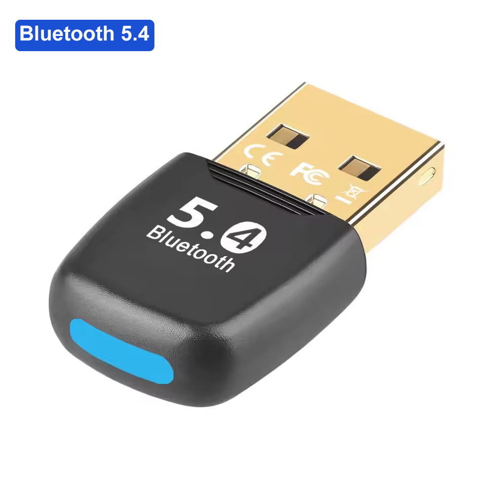 USB Bluetooth 5.4 Adapter Absender Bluetooth Empfänger Audio- Bluetooth Dongle kabellos USB Adapter für Computer PC Laptop: Default Title